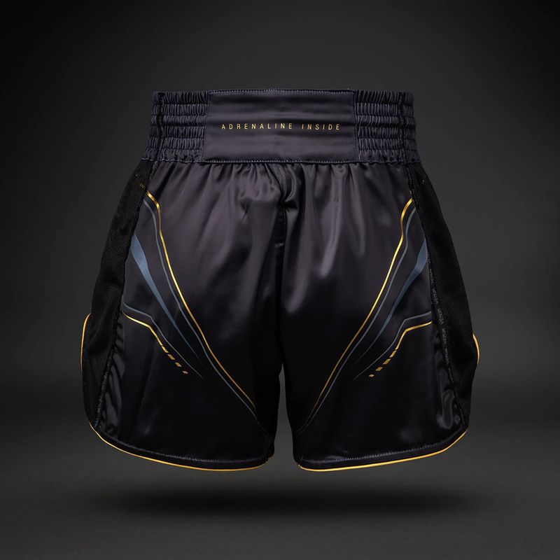 Herren-Trainingsshorts Venum Streamline Muay Thai black/gold 2