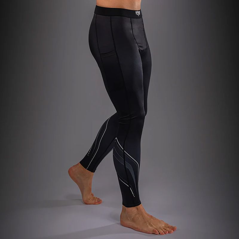 Herren-Trainingsleggings Venum Streamline Spats black/white 4