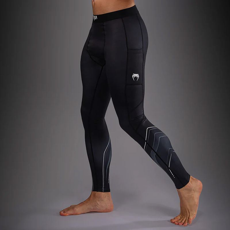 Herren-Trainingsleggings Venum Streamline Spats black/white 5