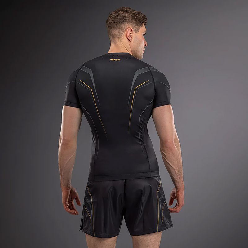 Herren-Rashguard Venum Streamline black/gold 2