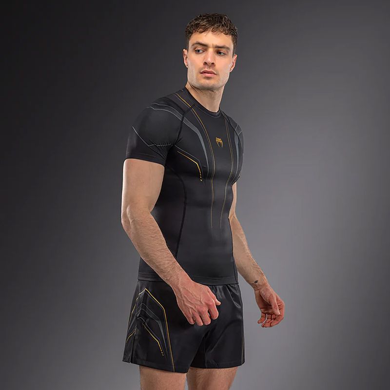 Herren-Rashguard Venum Streamline black/gold 4