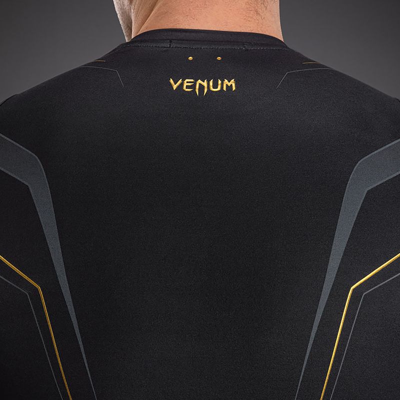 Herren-Rashguard Venum Streamline black/gold 6