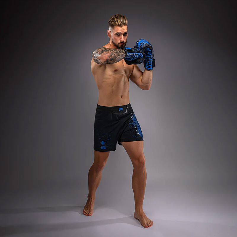 Herren-Trainingsshorts Venum Thunder Dragon Black/Royal Blue 4