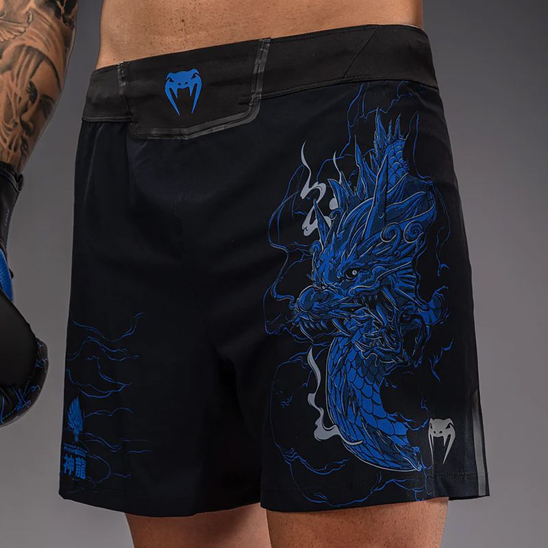 Herren-Trainingsshorts Venum Thunder Dragon Black/Royal Blue 6