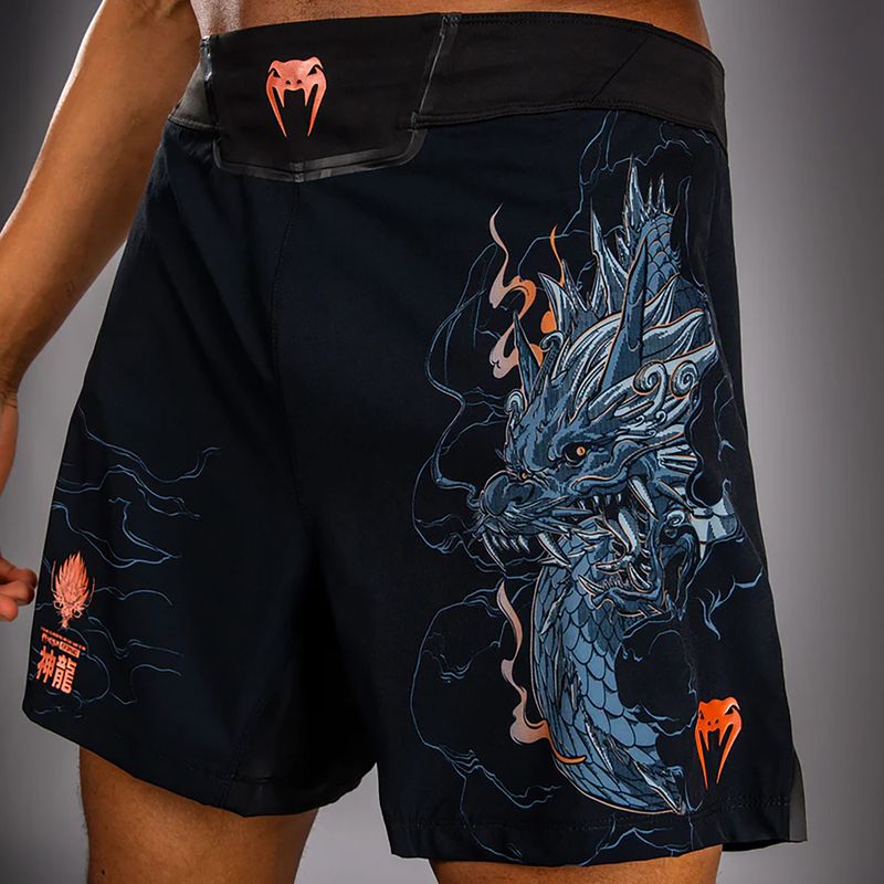 Herren-Trainingsshorts Venum Thunder Dragon Black/Grey/Copper 5