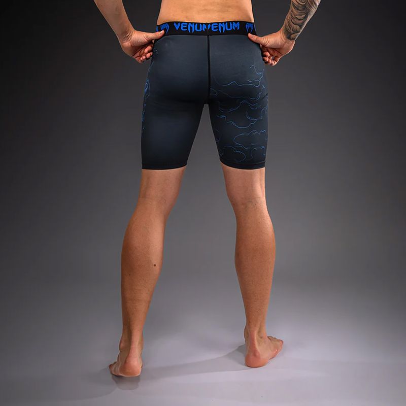 Herren-Trainingsshorts Venum Thunder Dragon Vale Tudo Black/Royal Blue 3