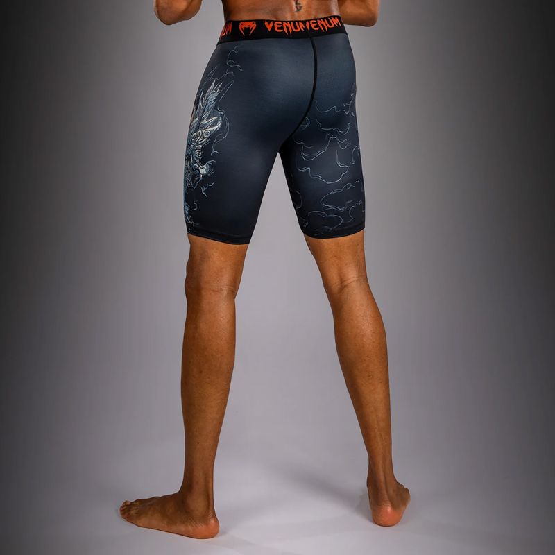 Herren-Trainingsshorts Venum Thunder Dragon Vale Tudo Black/Grey/Copper 3