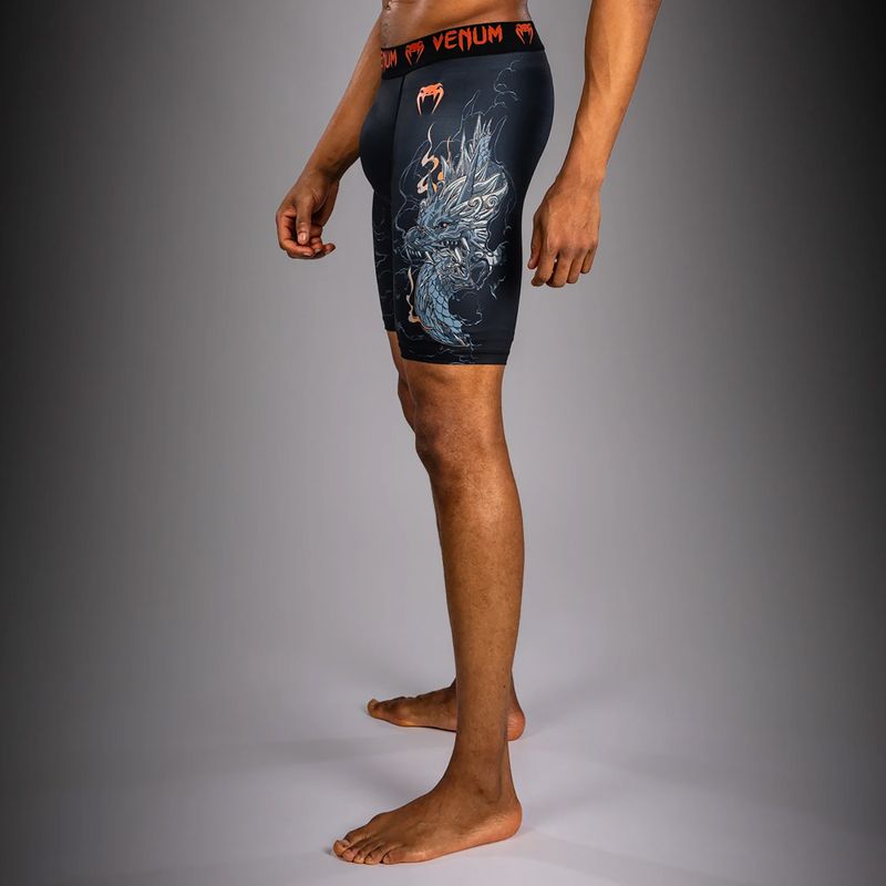 Herren-Trainingsshorts Venum Thunder Dragon Vale Tudo Black/Grey/Copper 6