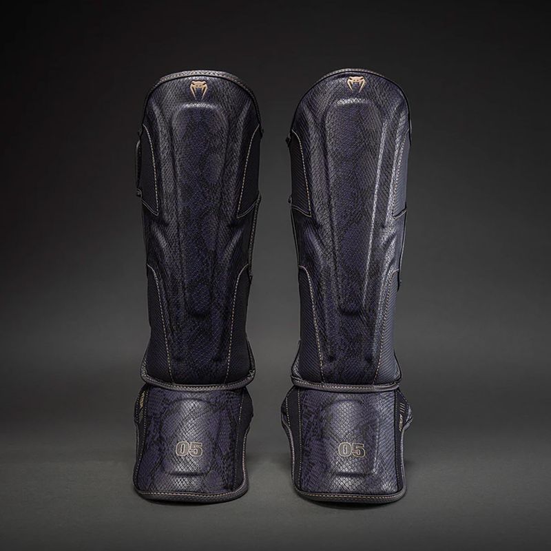 Schienbein- und Fußschützer Venum Impact Evo Scales Shin dark purple 2