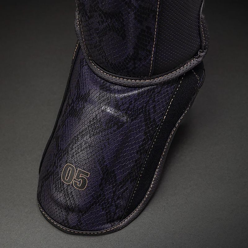 Schienbein- und Fußschützer Venum Impact Evo Scales Shin dark purple 3