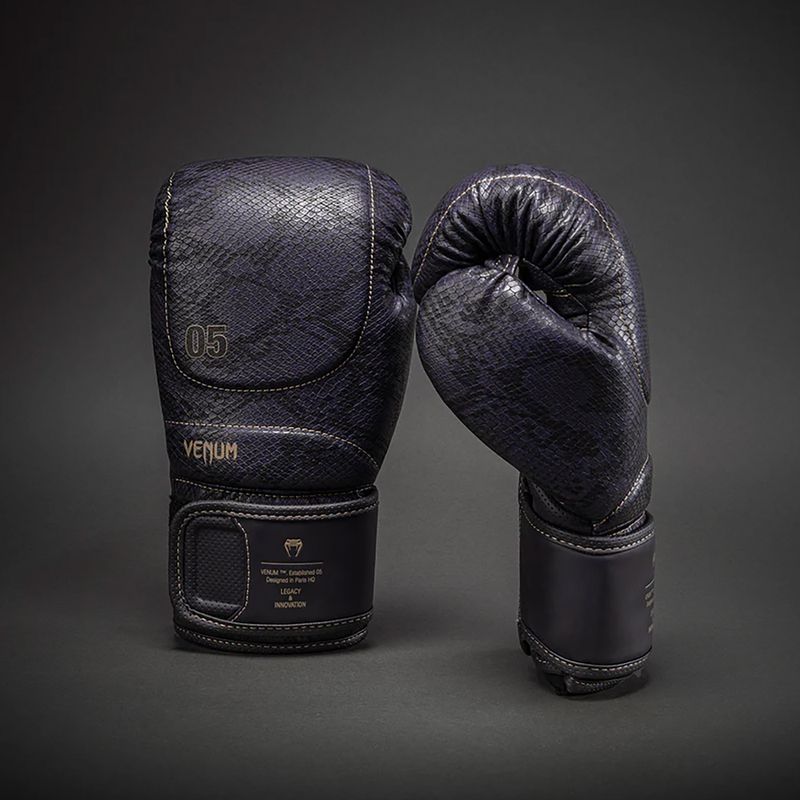 Boxhandschuhe Venum Impact Evo Scales Boxing dark purple 2