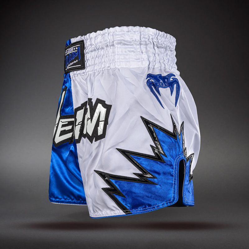 Trainingsshorts Venum Inferno 2.0 Muay Thai white/blue 3