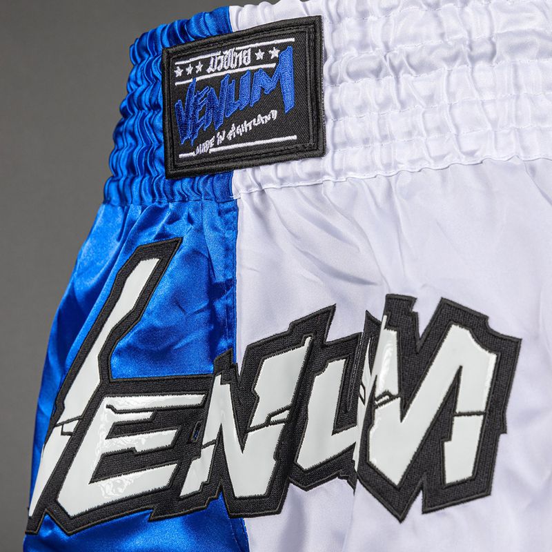 Trainingsshorts Venum Inferno 2.0 Muay Thai white/blue 5
