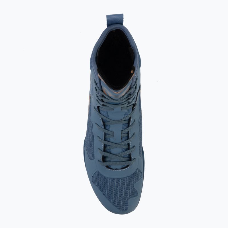Boxschuhe Venum Elite Neo Boxing steel blue/orange 5