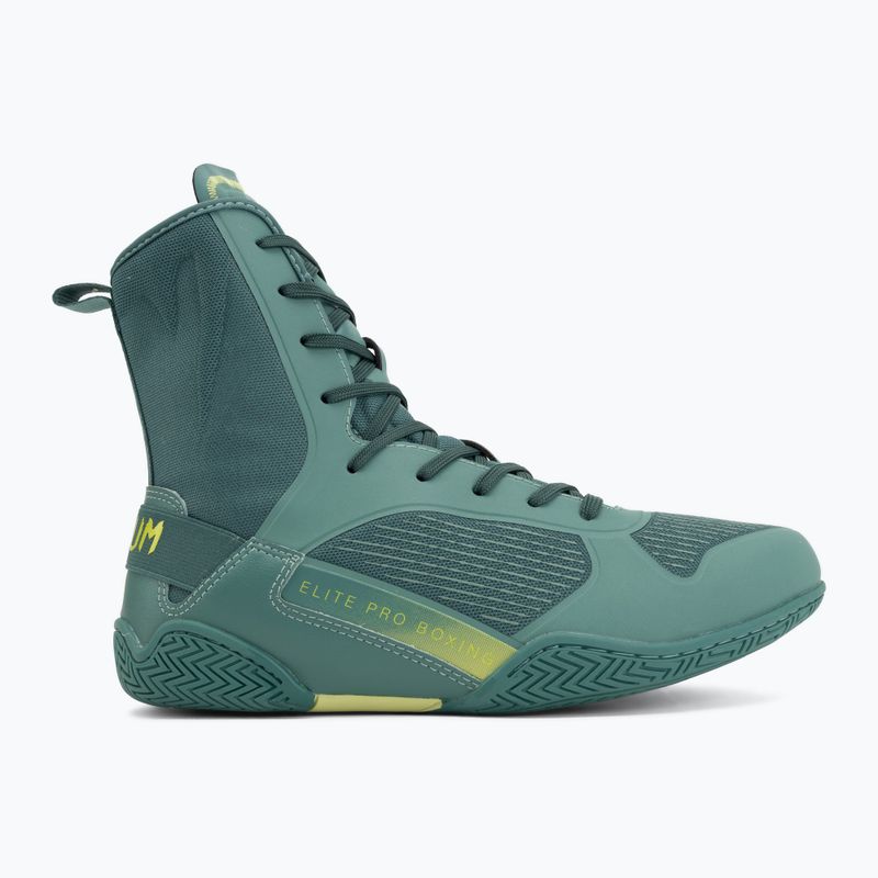 Boxschuhe Venum Elite Neo Boxing green/neon yellow 2