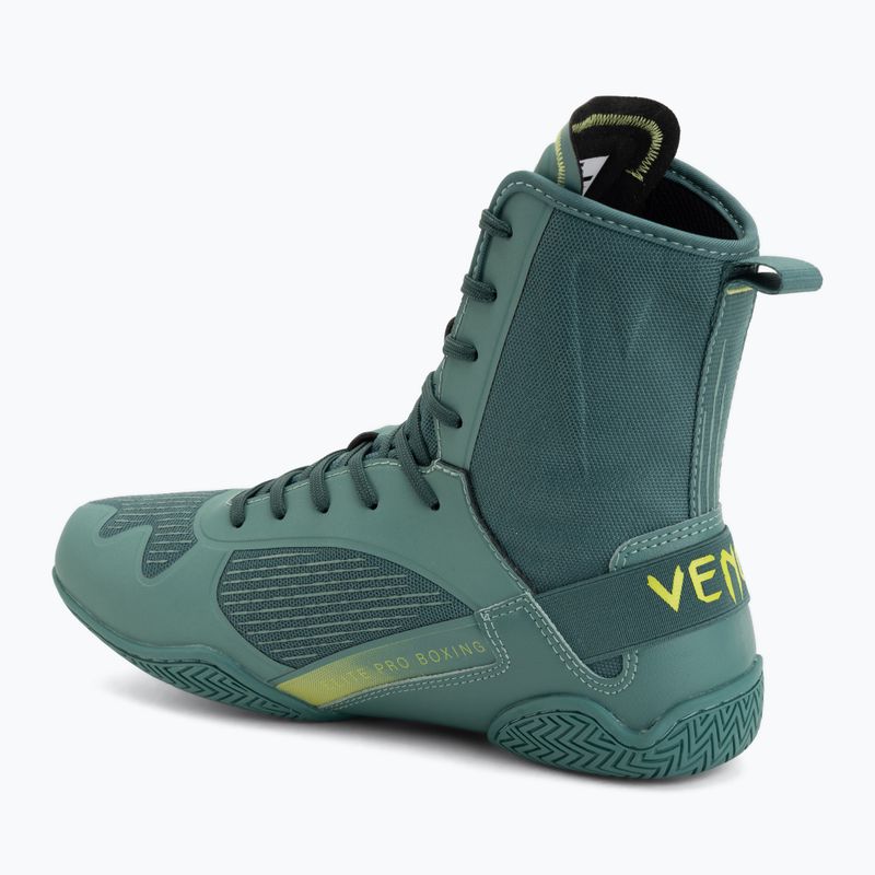 Boxschuhe Venum Elite Neo Boxing green/neon yellow 3
