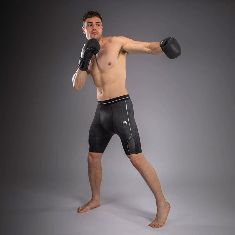 Herren-Trainingsshorts Venum Stealth Vale Tudo black/white 2