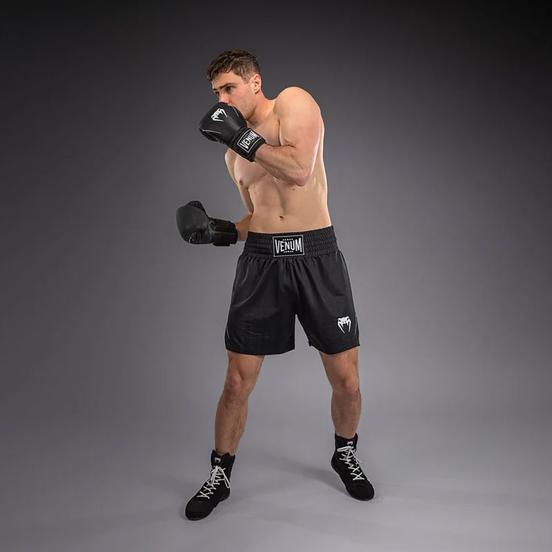 Herren-Boxershorts Venum Stealth Boxing black/white 2