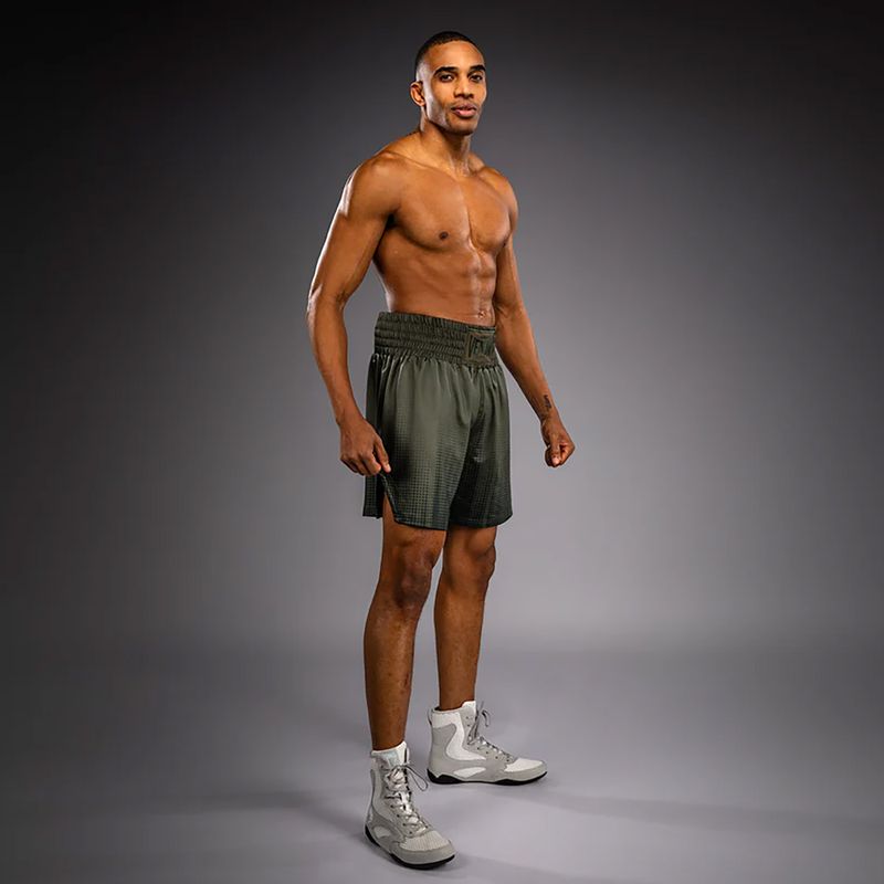 Herren-Boxershorts Venum Stealth Boxing Khaki/Dark Green 2