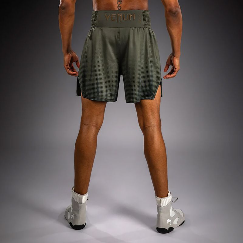 Herren-Boxershorts Venum Stealth Boxing Khaki/Dark Green 3