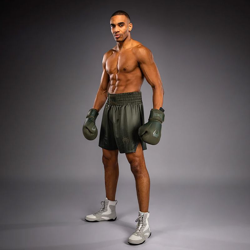 Herren-Boxershorts Venum Stealth Boxing Khaki/Dark Green 4