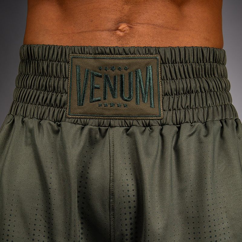 Herren-Boxershorts Venum Stealth Boxing Khaki/Dark Green 5