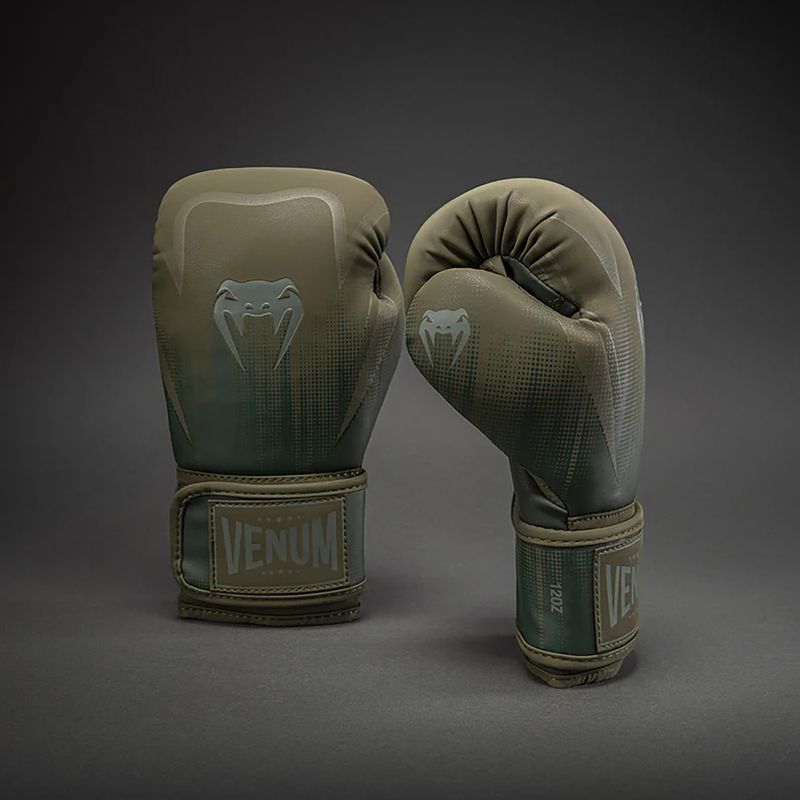 Boxhandschuhe Venum Stealth Boxing khaki/dark green 2