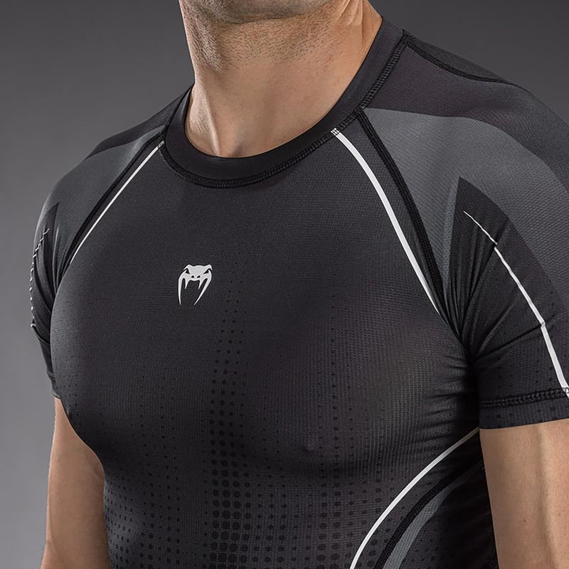 Herren-Rashguard Venum Stealth Rashguard black/white 5
