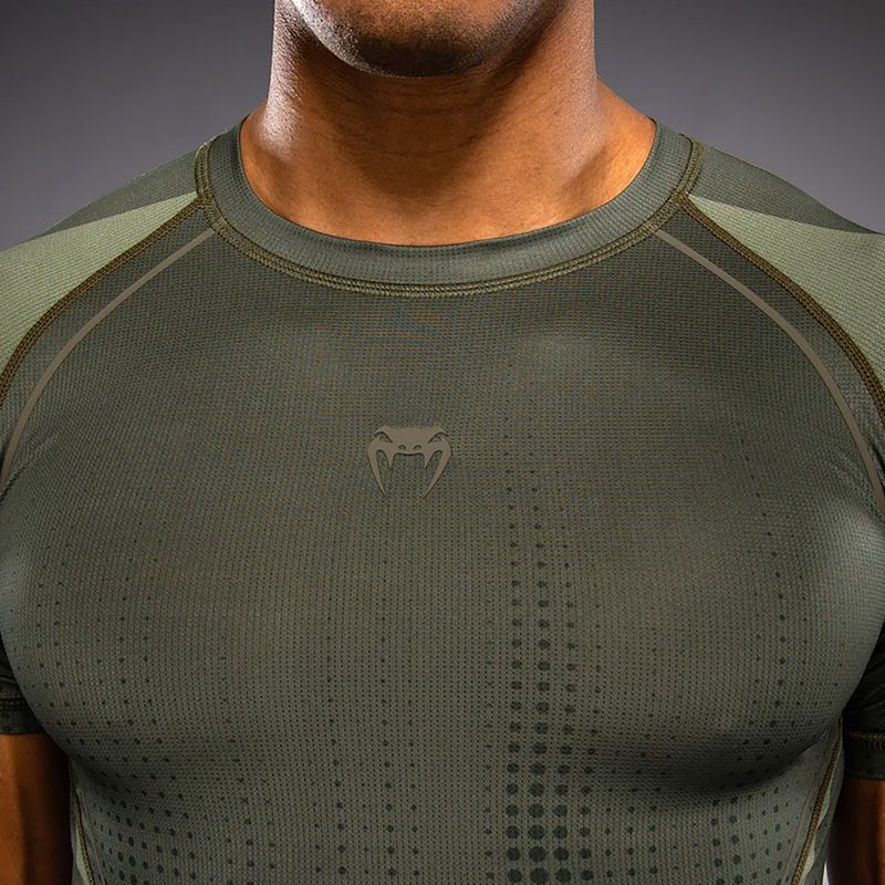 Herren-Rashguard Venum Stealth Rashguard khaki/dark green 5
