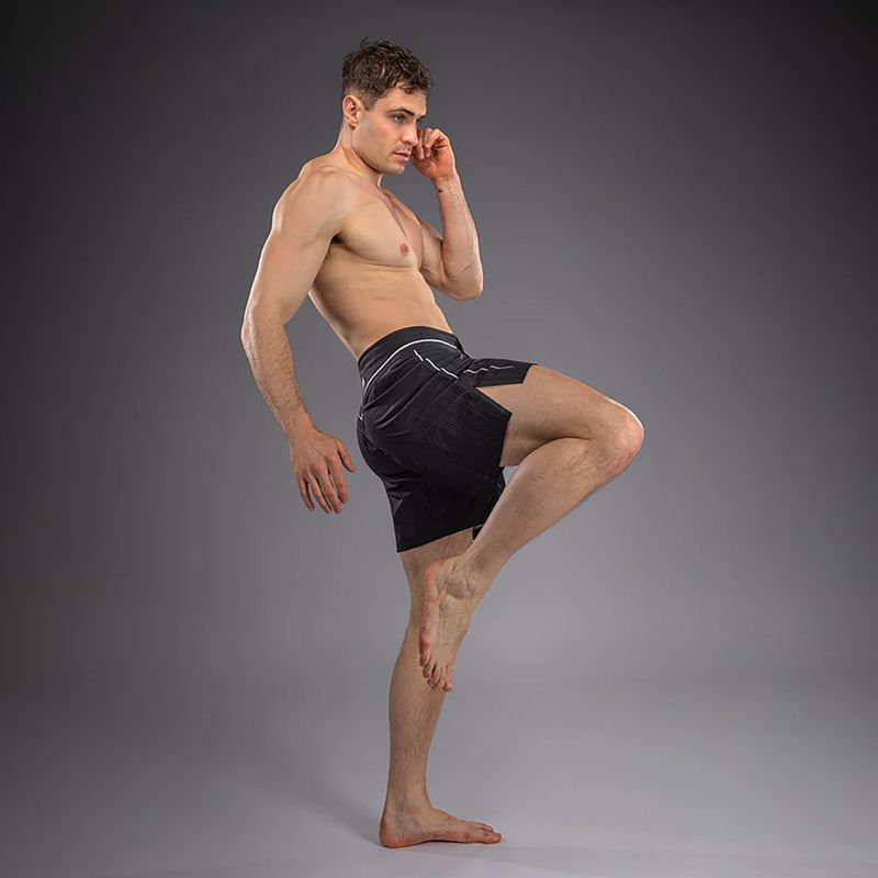 Herren-Trainingsshorts Venum Stealth black/white 4