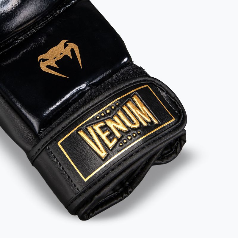 MMA-Handschuhe Venum Attack 2.0 Sparring Leather black/gold 6