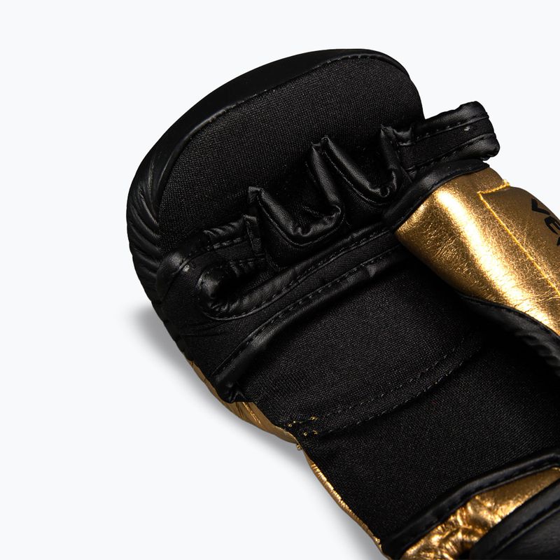 MMA-Handschuhe Venum Attack 2.0 Sparring Leather gold/black 6