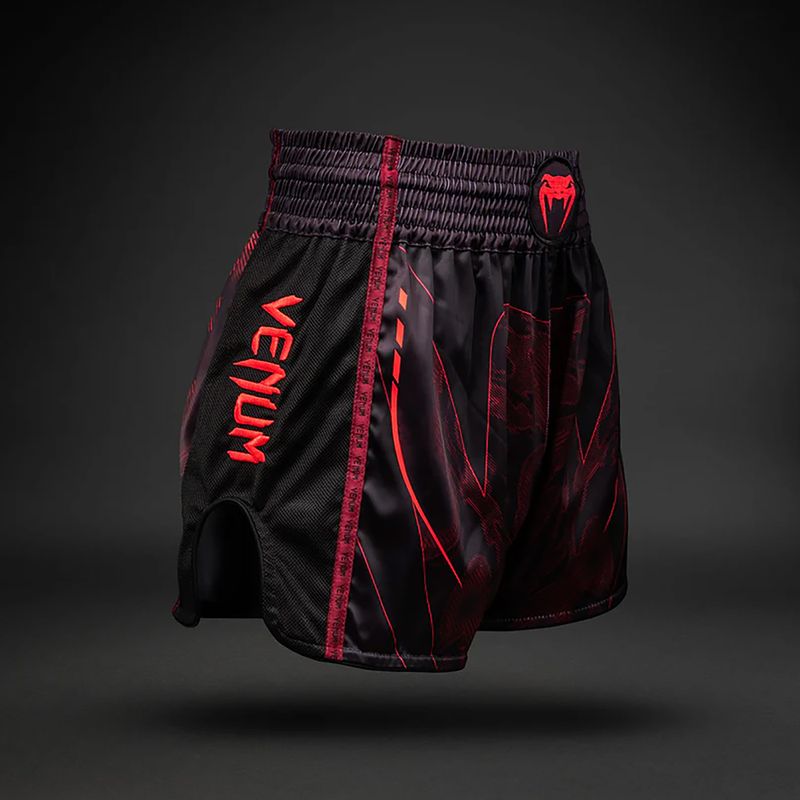 Herren-Trainingsshorts Venum Spectre Muay Thai black/red 3
