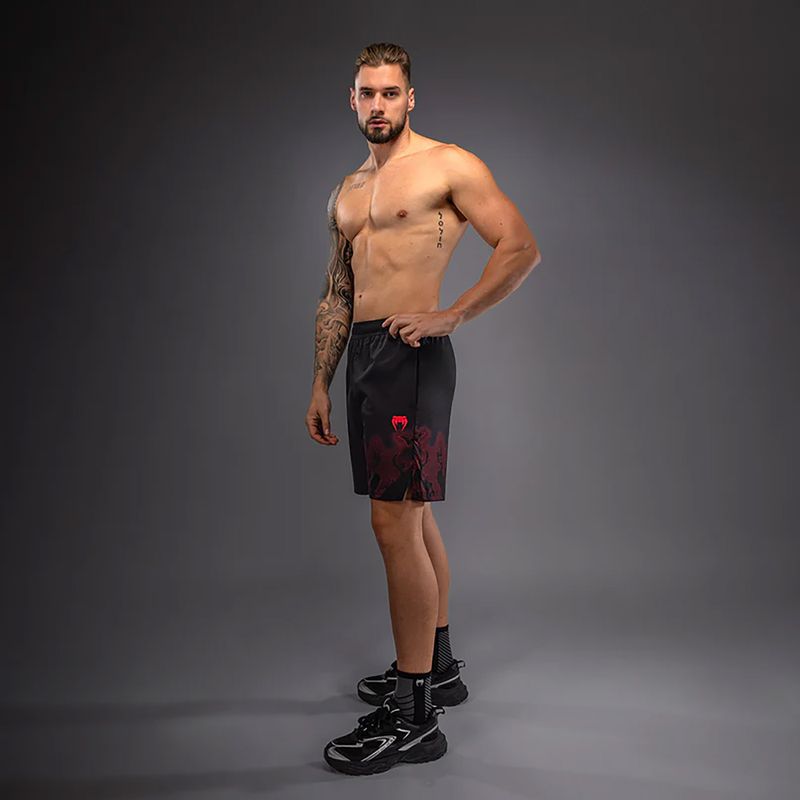 Herren-Trainingsshorts Venum Spectre Training black/red 2