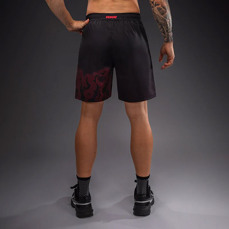 Herren-Trainingsshorts Venum Spectre Training black/red 3