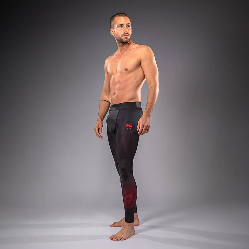 Herren-Trainingsleggings Venum Spectre Spats black/red 2
