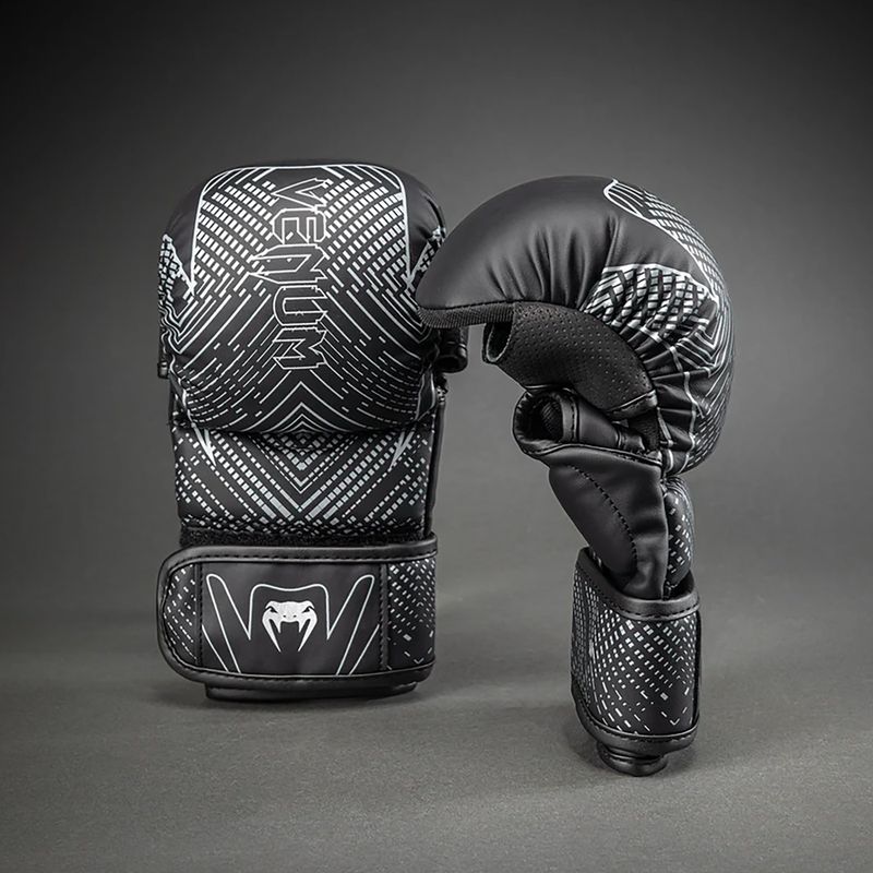 Sparringhandschuhe Venum Midnight Fury Sparring black/grey/silver 2