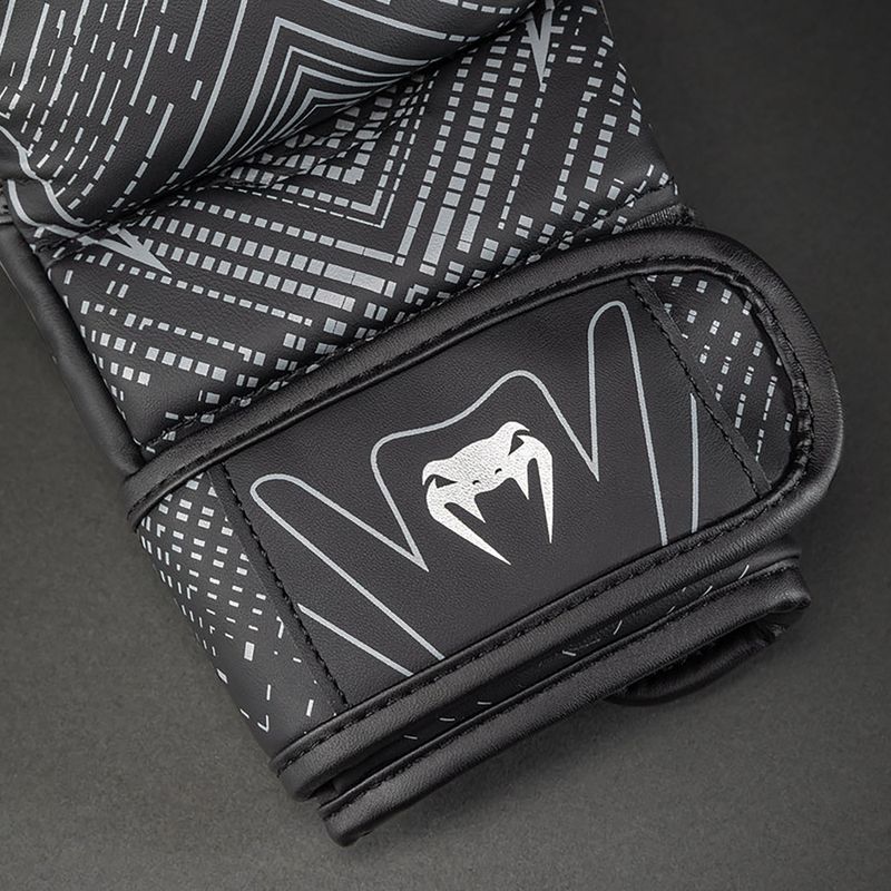 Sparringhandschuhe Venum Midnight Fury Sparring black/grey/silver 4
