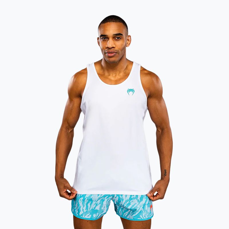 Herren T-Shirt Venum Aqua white/turquoise