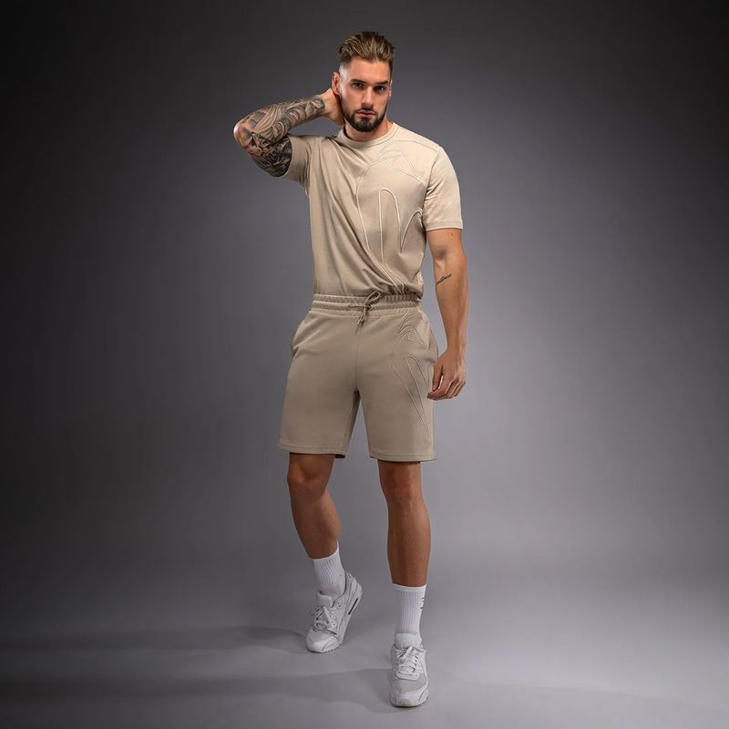 Herren-Shorts Venum Giant 3D Cotton Beige 2