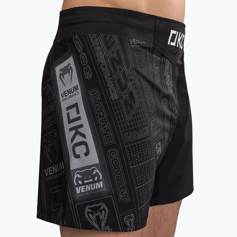 Trainingsshorts Venum Karate Combat black/grey 5