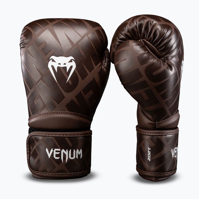 Boxhandschuhe Venum Contender 1.5 XT 3D Boxing dark brown 2
