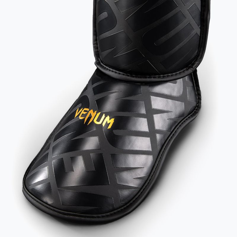 Schienbeinprotektoren Venum Contender 1.5 XT 3D Shin black/gold 3
