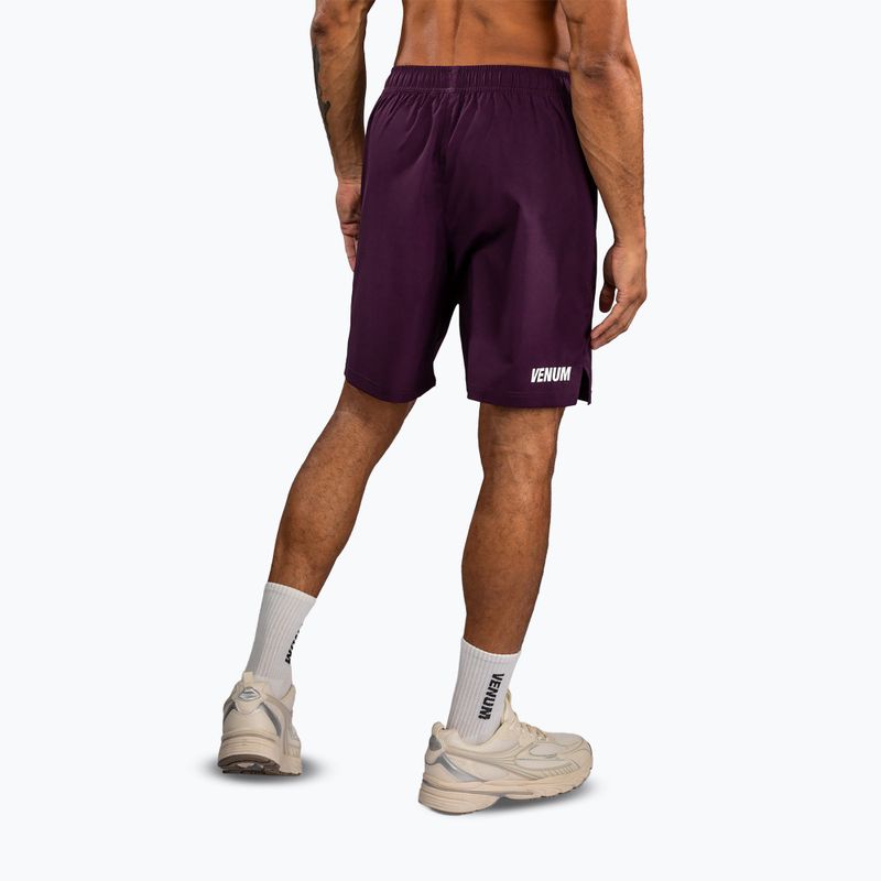Herren-Trainingsshorts Venum Contender Training dark purple/white 2