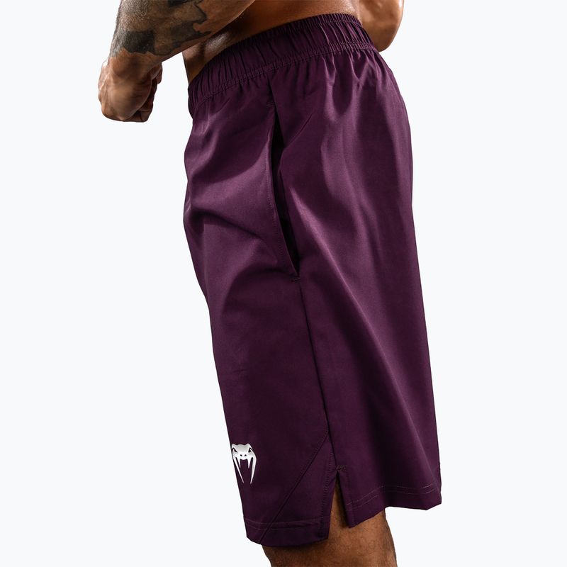 Herren-Trainingsshorts Venum Contender Training dark purple/white 6