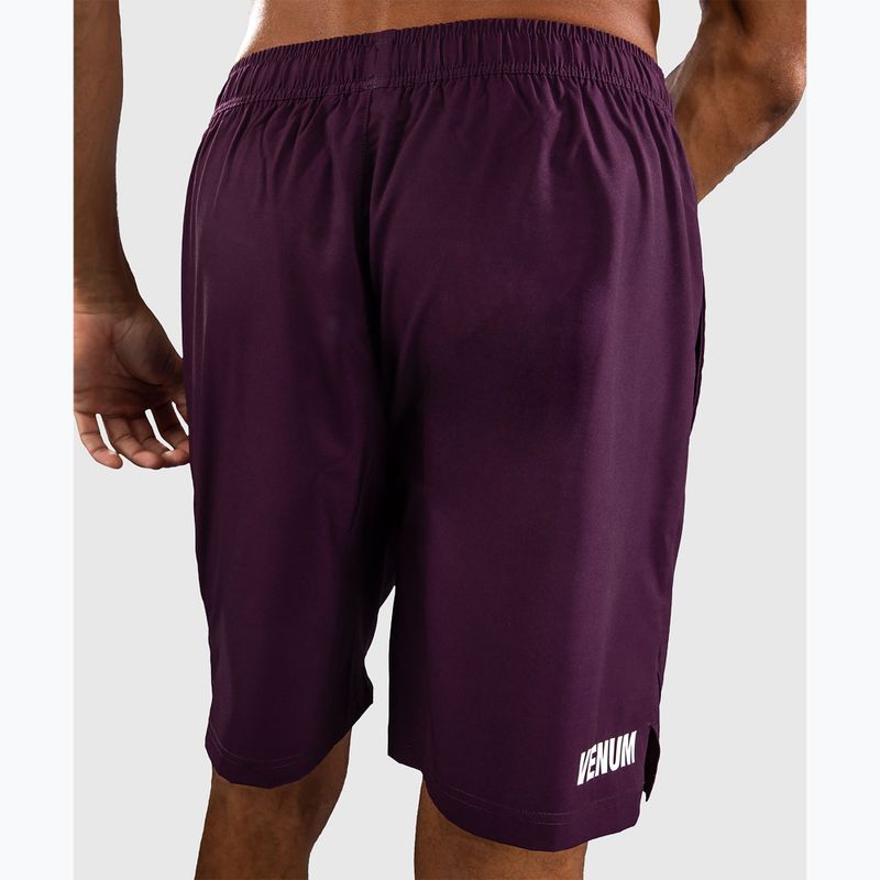 Herren-Trainingsshorts Venum Contender Training dark purple/white 7