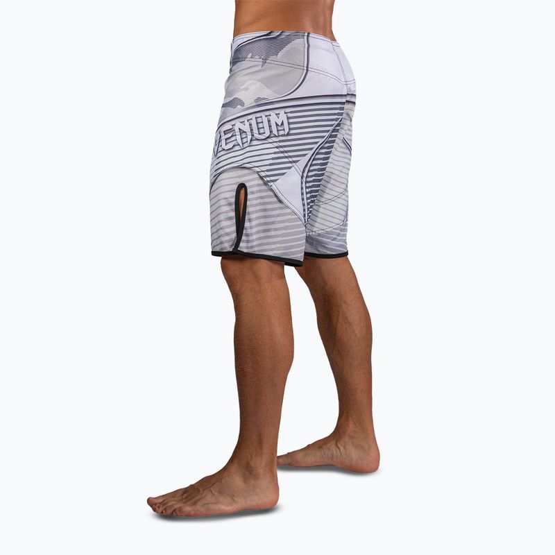 Herren-Trainingsshorts Venum Camo Hero Fight white/light grey 3