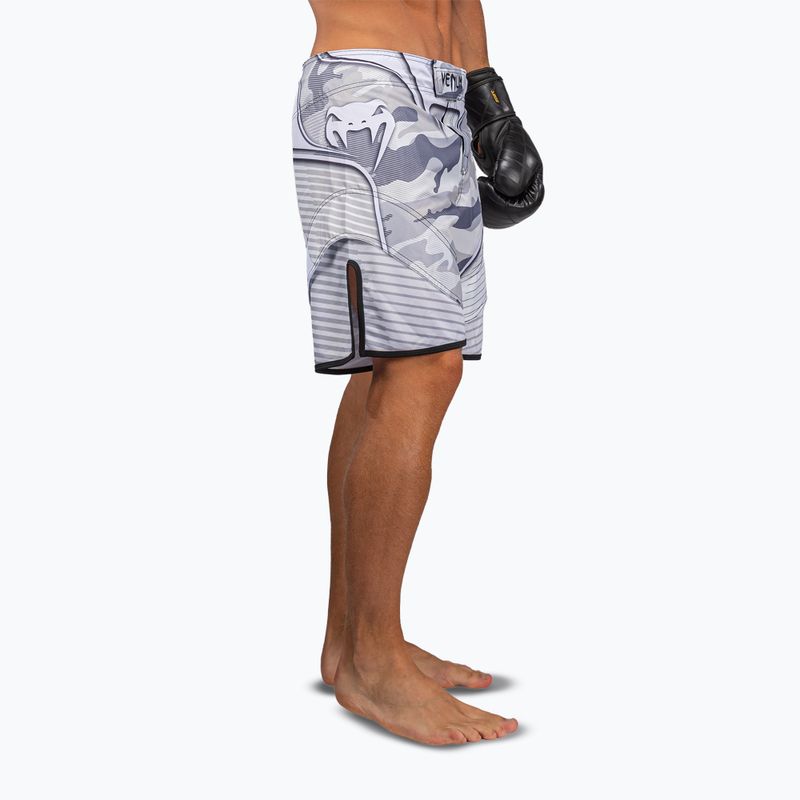 Herren-Trainingsshorts Venum Camo Hero Fight white/light grey 4