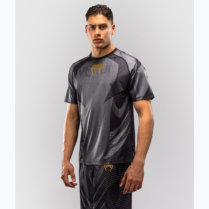 Herren-Shirt Venum Galactic 3.0 Dry Tech black/gold 3