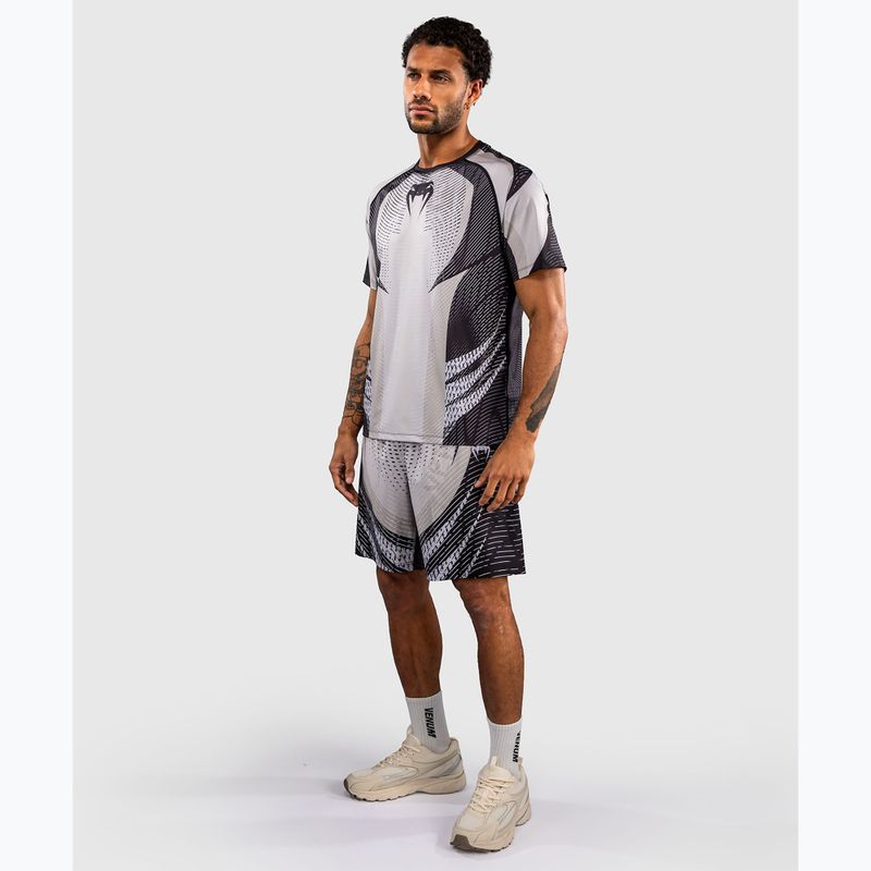 Herren-Shirt Venum Galactic 3.0 Dry Tech off white/black 2